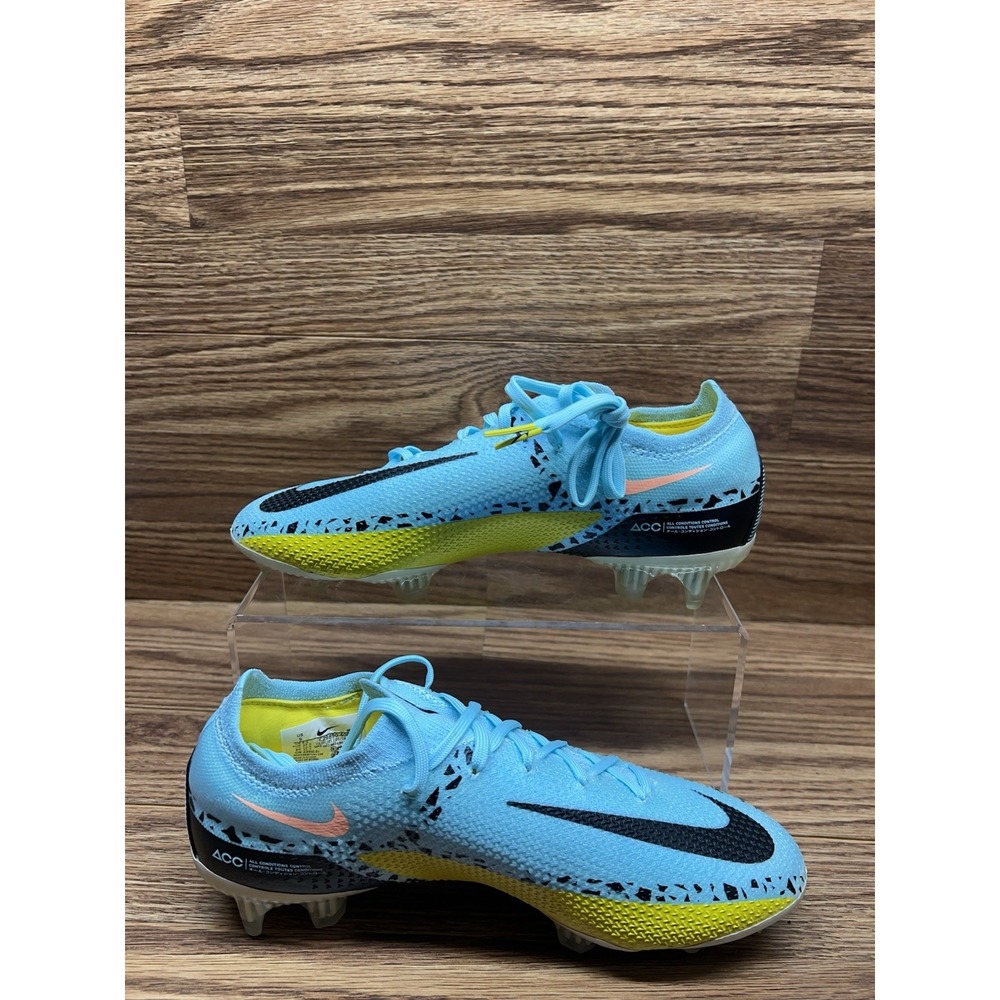 Nike Phantom GT2 DF Elite FG "Lucent Pack" (CZ9890-408) Men's Size 5 - Picture 5 of 8